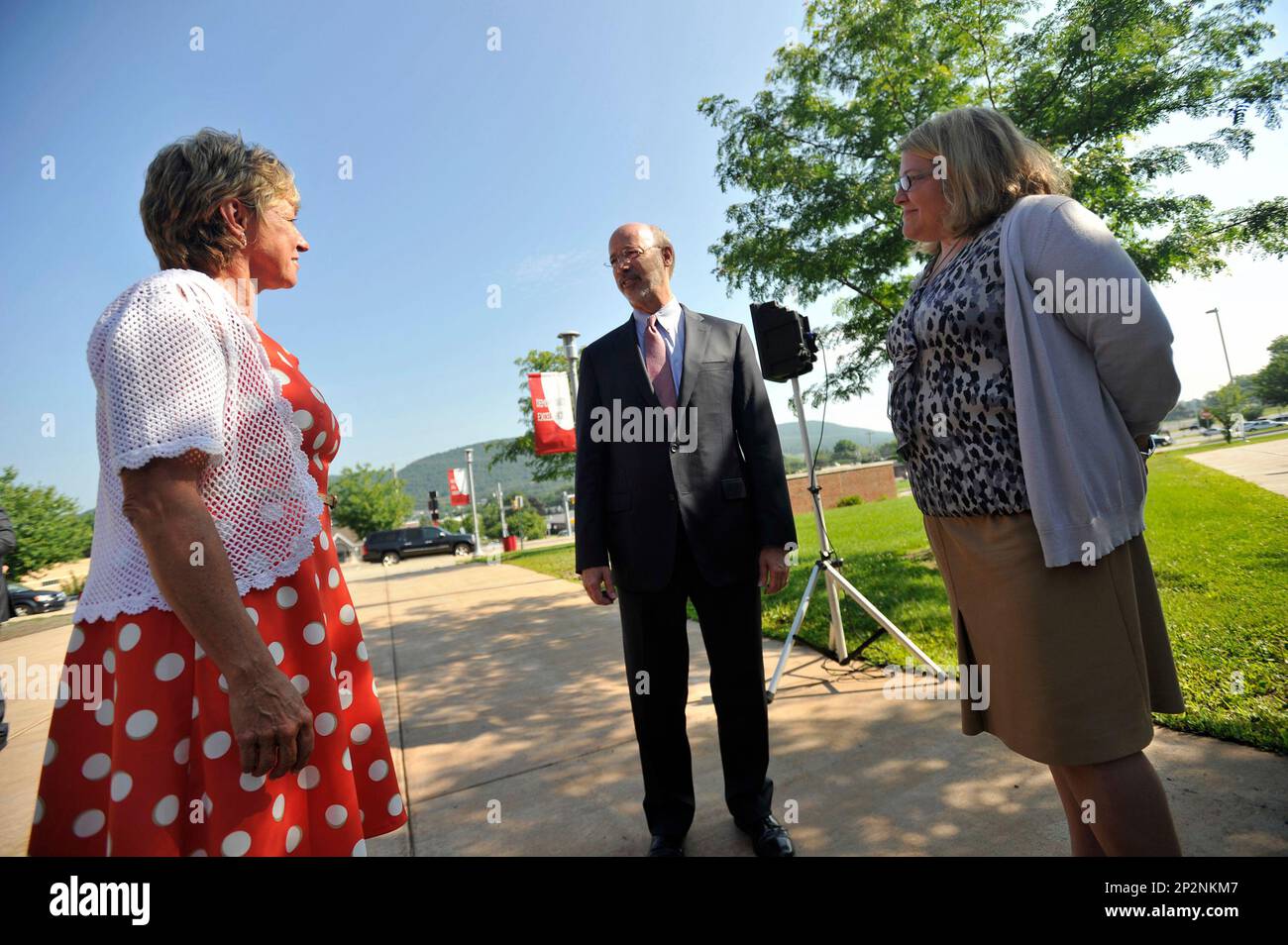 From left, Bellefonte Area School District Superintendent Cheryl