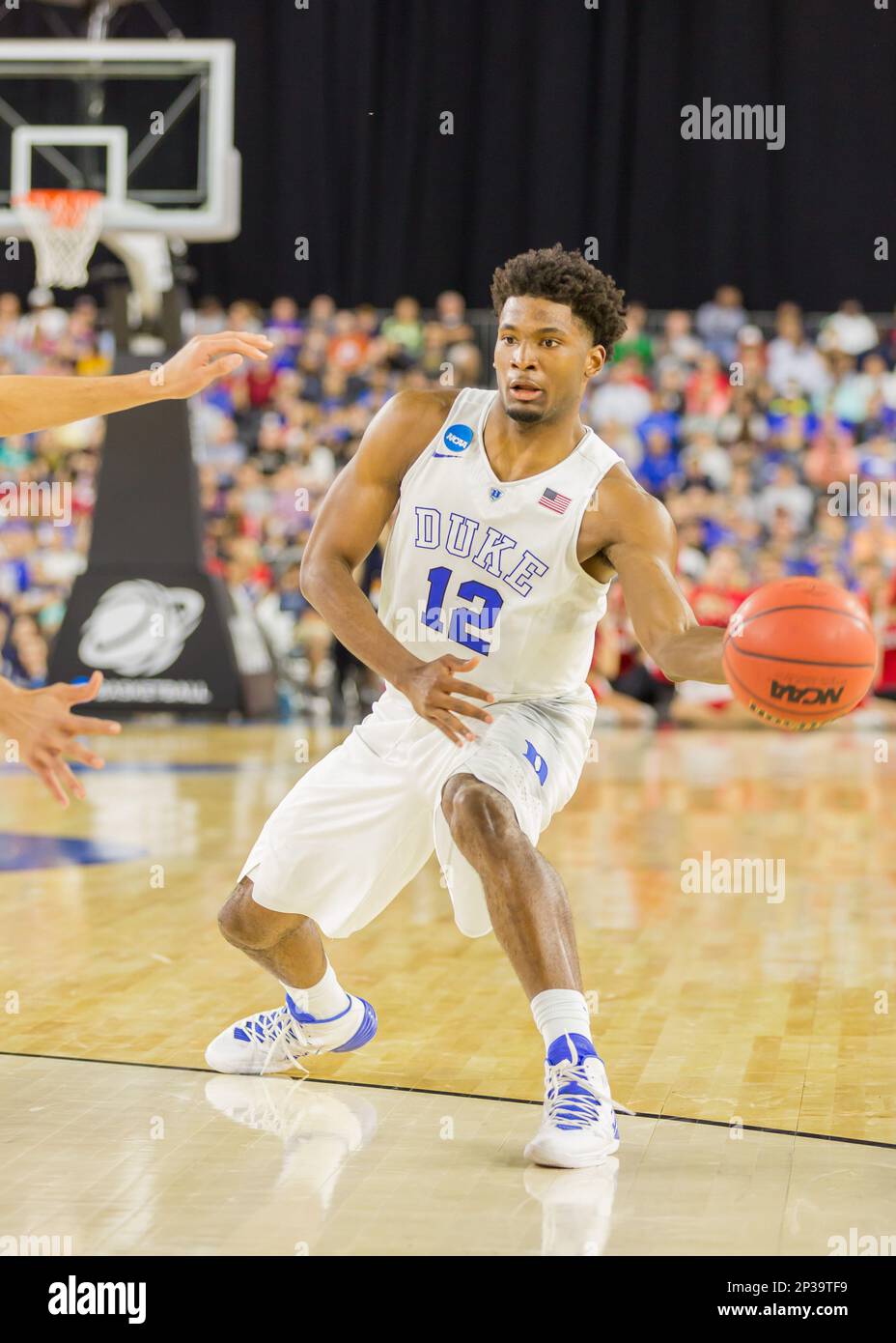 March 27, 2015 Duke Blue Devils forward Justise Winslow (12) during the NCAA Men's Div 1 Men's