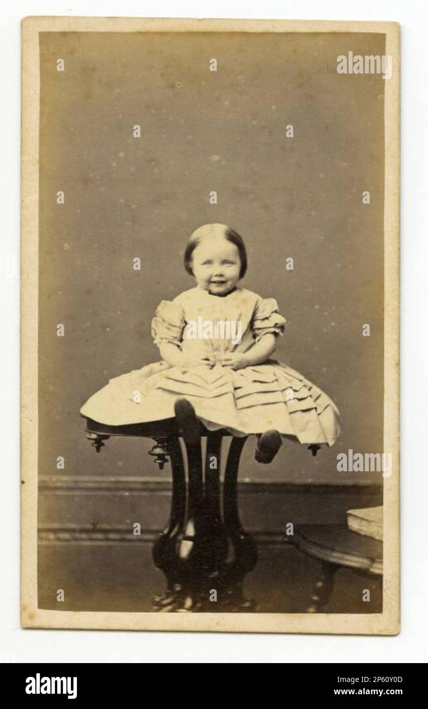 Laura Eliza Wilson, septiembre de 1864 Foto de stock