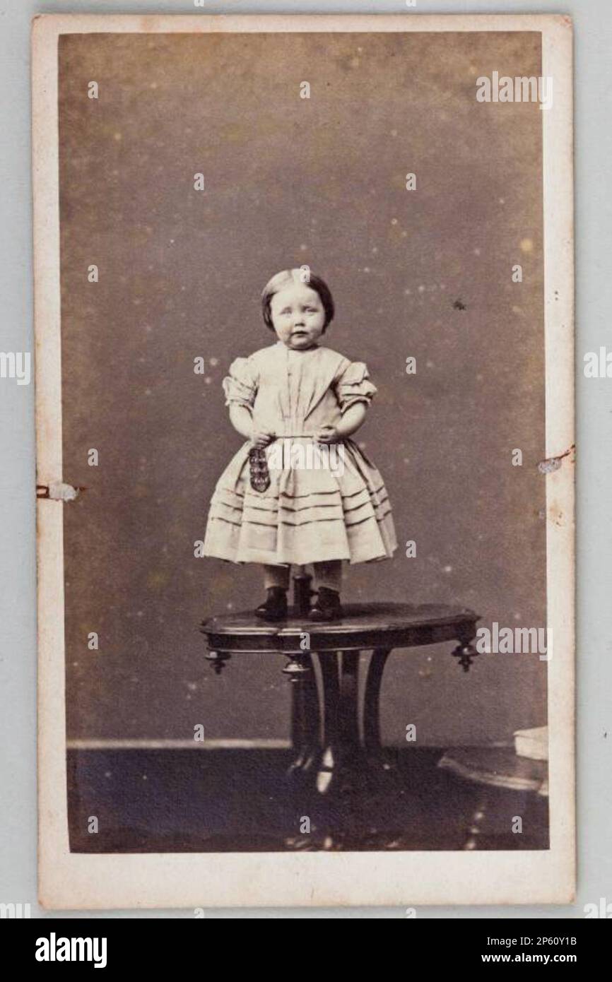 Laura Eliza Wilson, 1864 años Foto de stock