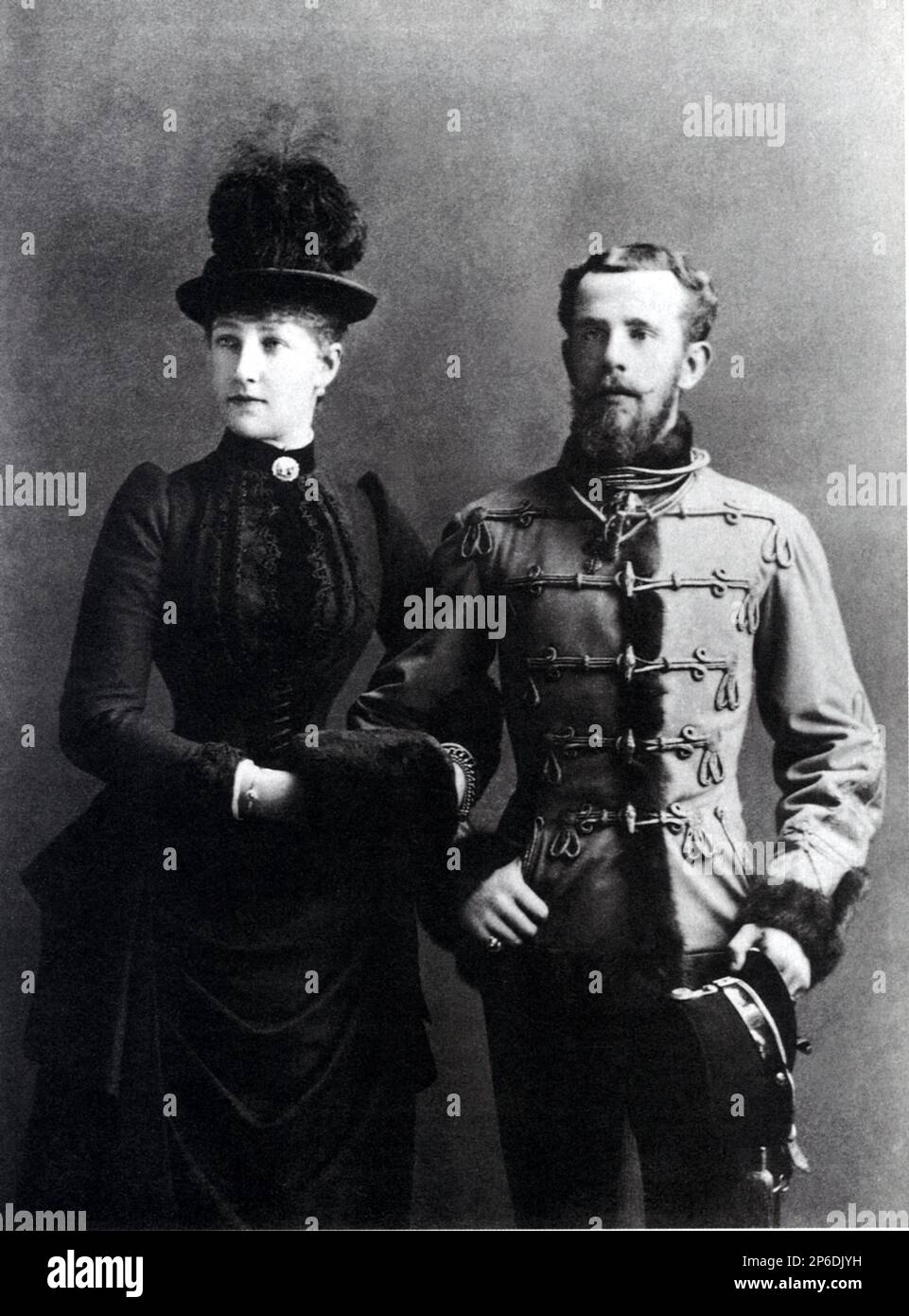 1886, Wien , Austria kronprinz RUDOLF von ABSBURG ( 1850 Se suicidó en Mayerling 1889