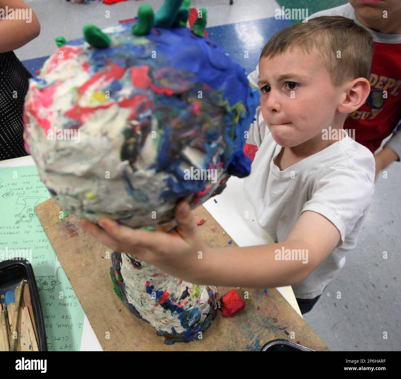 South Roxana, Ill., Elementary School kindergarten student Brenden