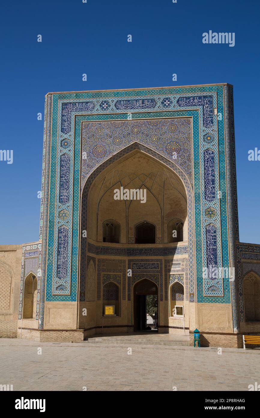 Mezquita Kalyon (1514), Poi Kalyon Square, Buhkara, Uzbekistán Foto de stock
