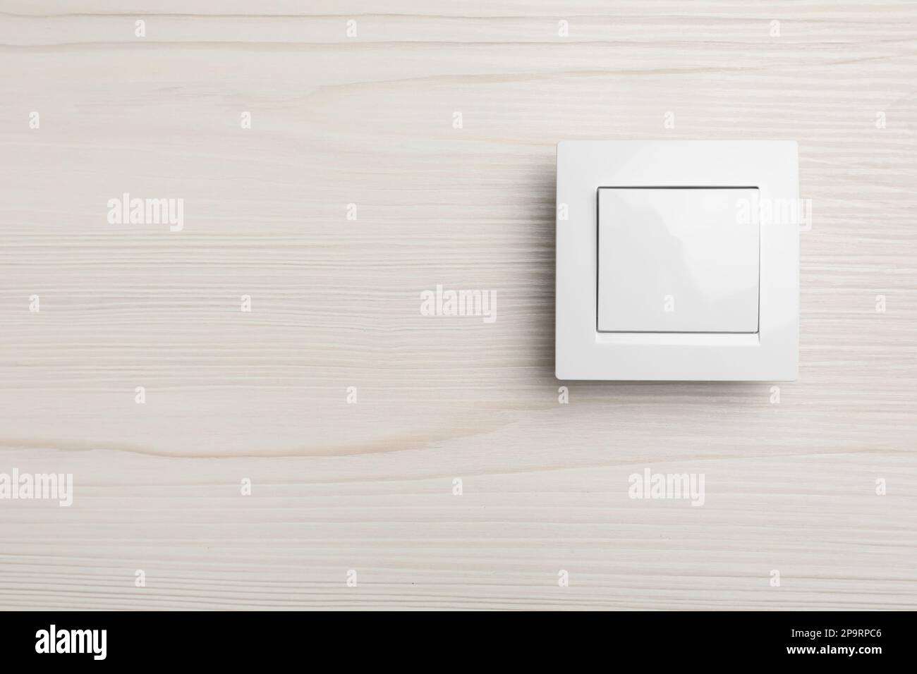 Interruptor De La Luz Moderno En La Pared Blanca Imagen de archivo - Imagen  de sitio, primer: 61984417
