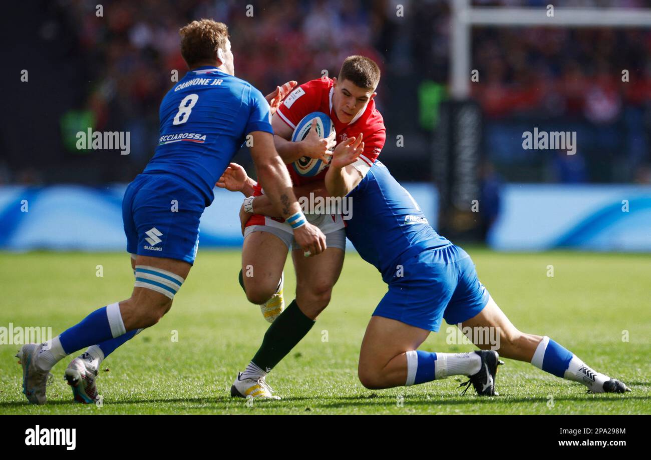 Rugby Union - Campeonato de las Seis Naciones - Italia v Gales - Stadio Olimpico, Roma, Italia 
