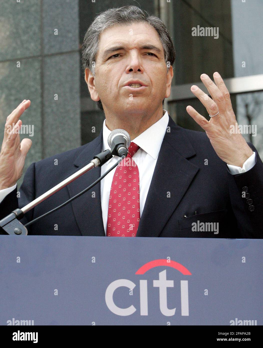 ** FOR USE AS DESIRED WITH YEAR END—FILE ** Citigroup Chairman and CEO