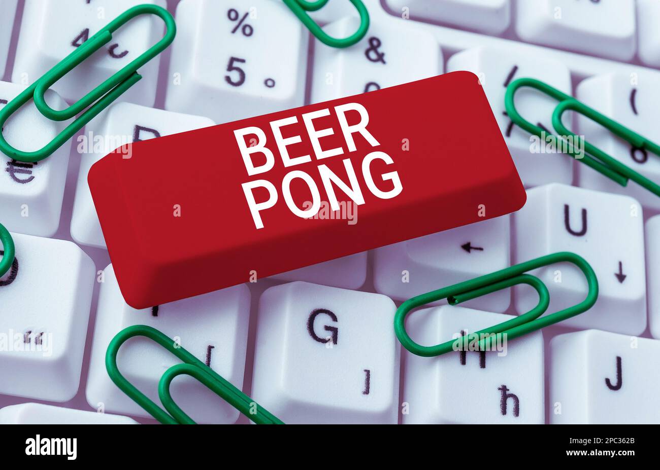 Texto que muestra la inspiración Beer Pong. Concepto que significa un
