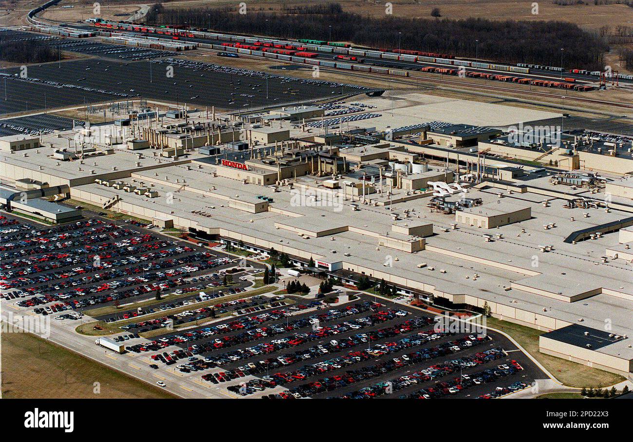  file this aerial file photo taken april 1996 shows the honda