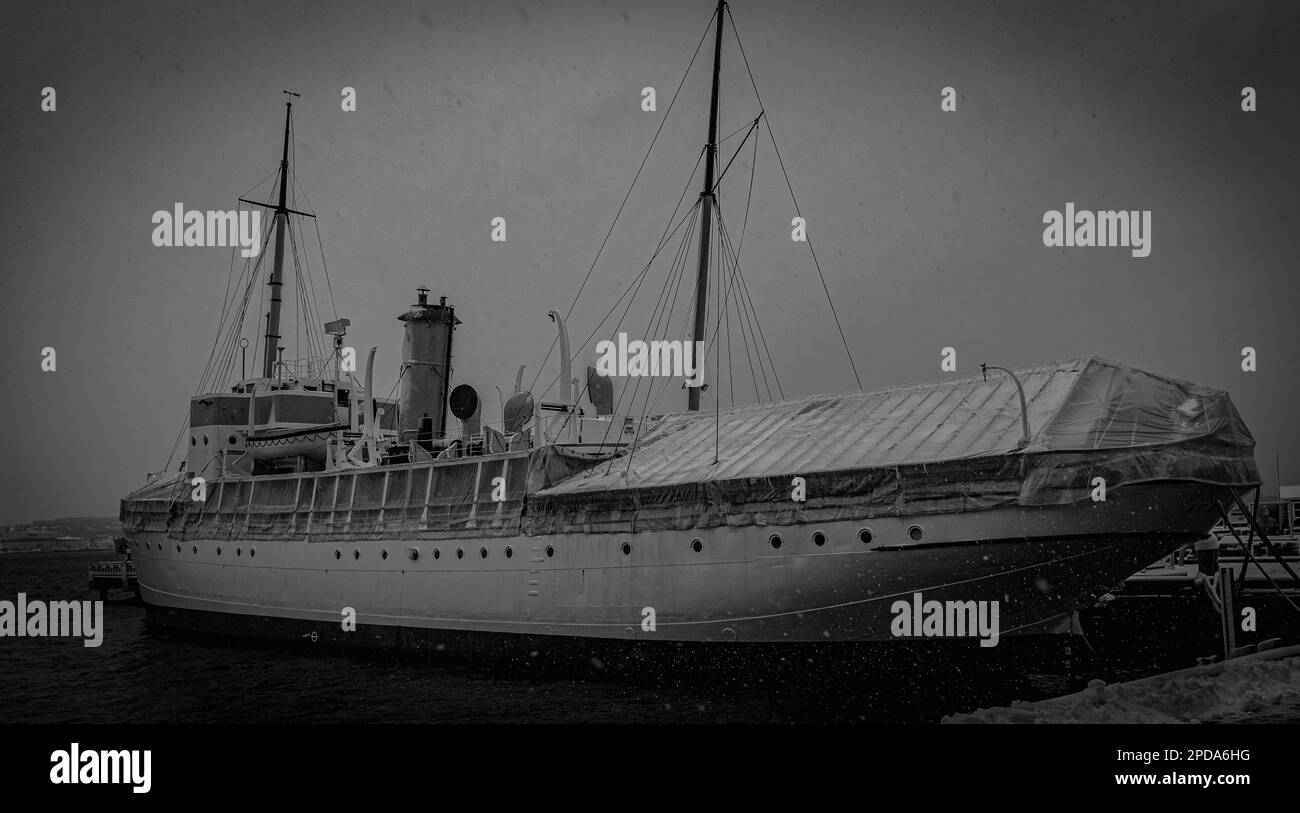 El buque Museo CSS Acadia, antiguo buque de investigación hidrográfica El buque Museo CSS Acadia, antiguo buque de investigación hidrográfica