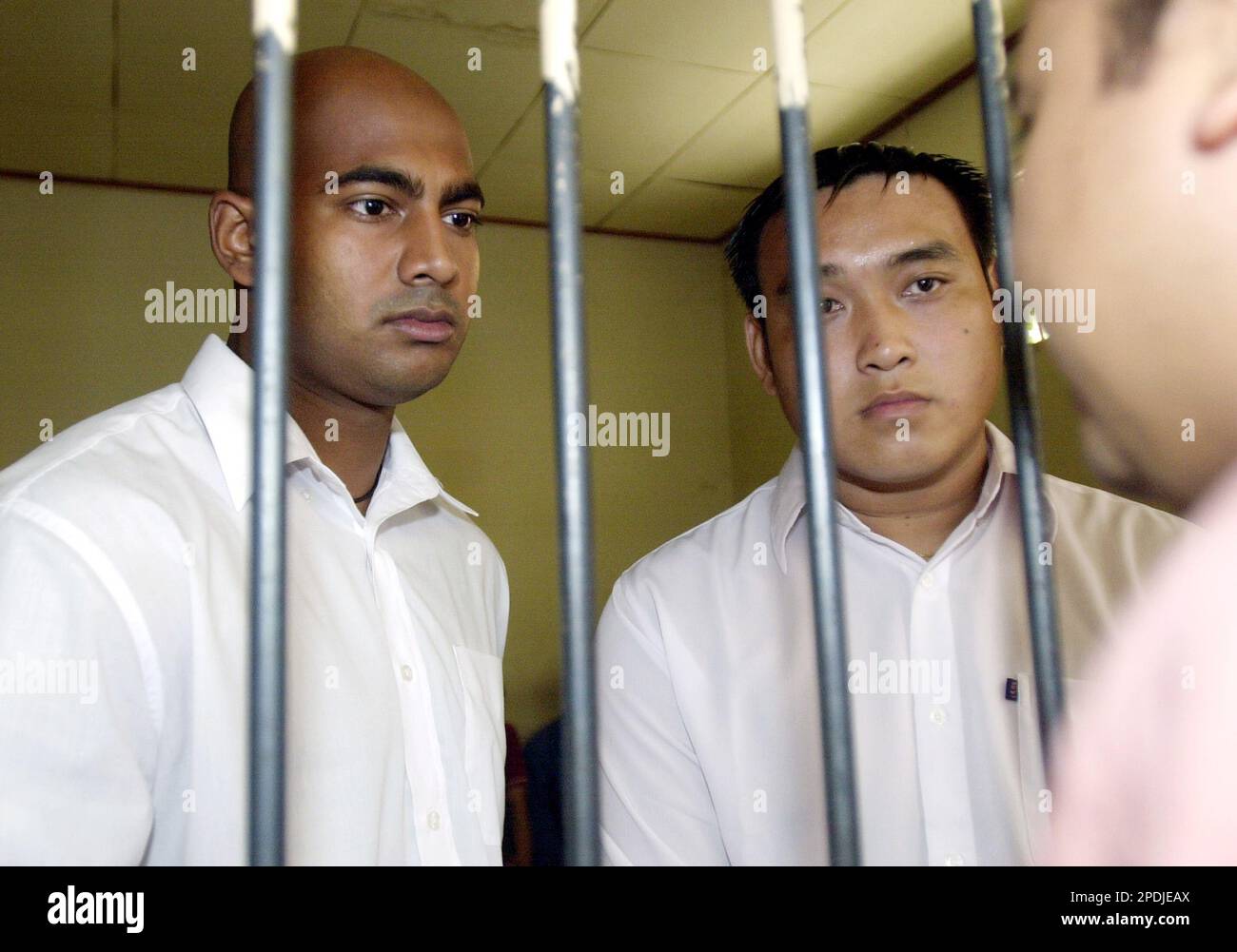 Australian Drug Suspects, Myuran Sukumaran, Left, And Tach Duc Thanh ...