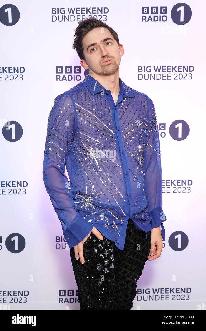 Michael Hardwick asiste a la fiesta de lanzamiento del Big Weekend 2023 de  Radio 1 en