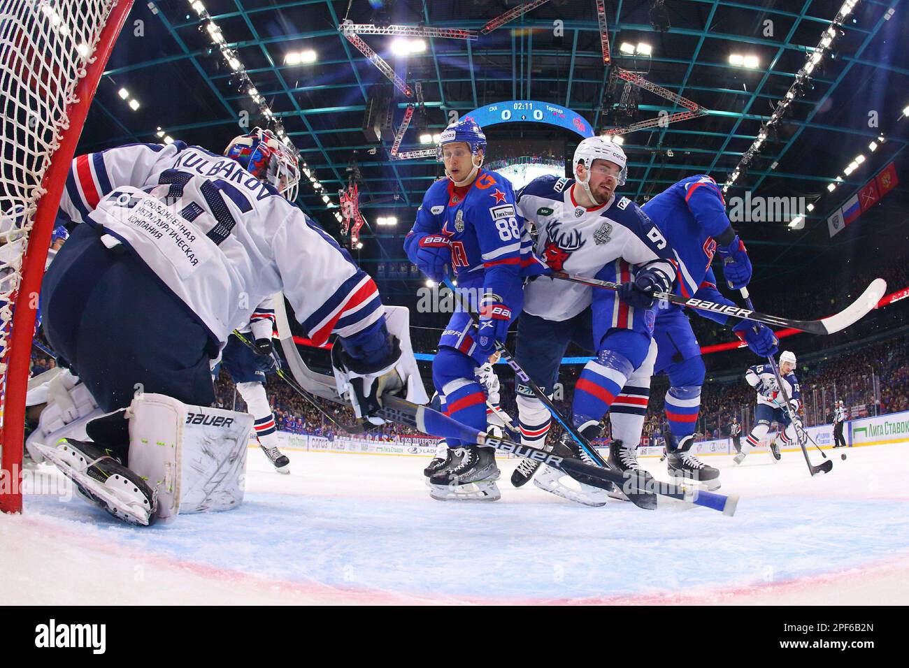 Federación Rusa. San Petersburgo. Palacio de Deportes de Hielo. Hockey
