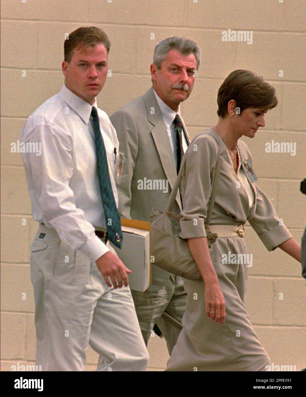 David smith left arrives at the union county courthouse on monday