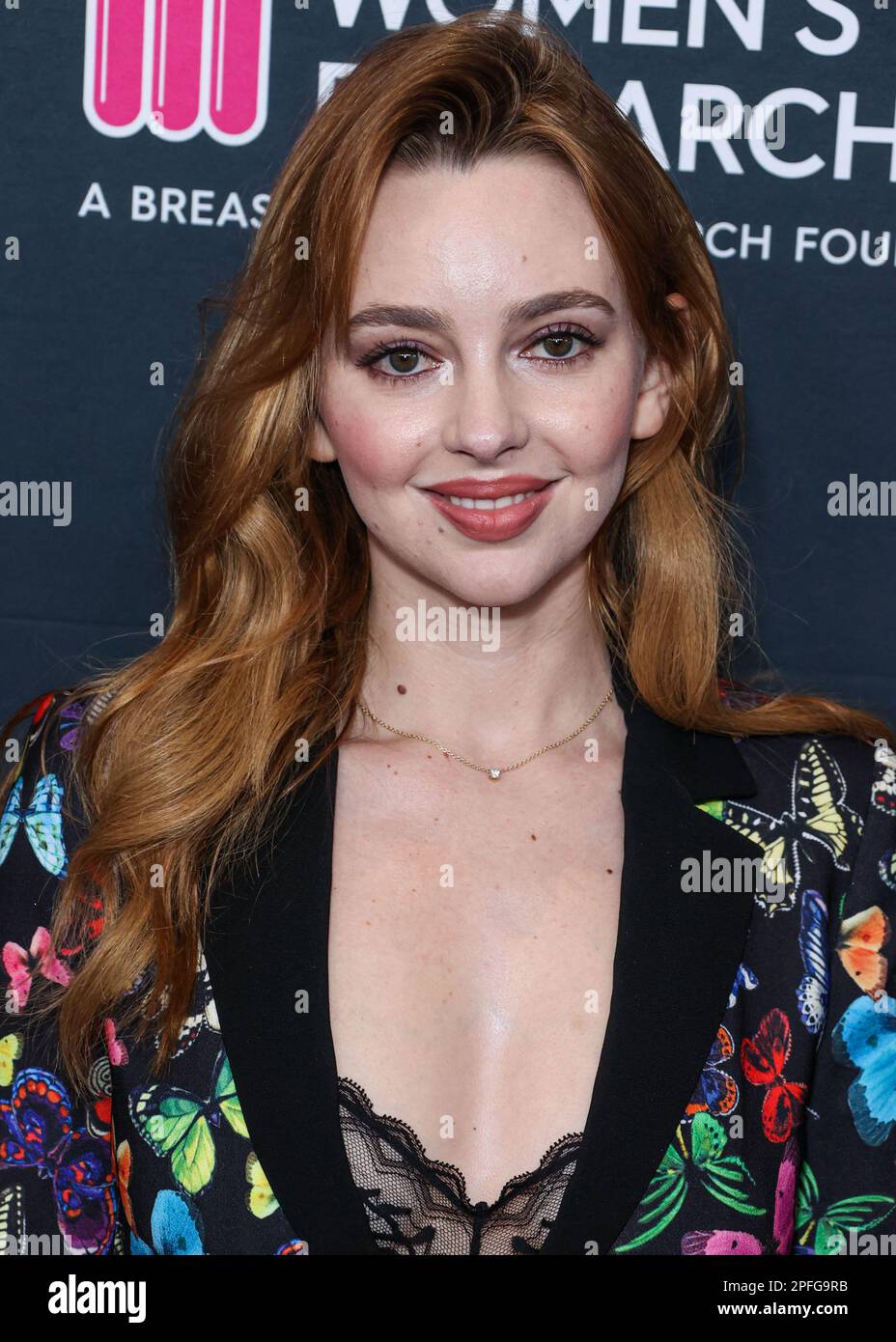 BEVERLY HILLS, LOS ÁNGELES, CALIFORNIA, EE.UU. 16 DE MARZO La actriz