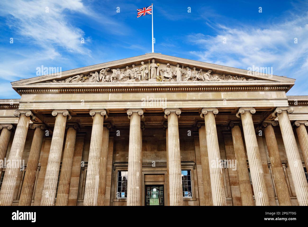El Museo Británico, Londres, Inglaterra, Reino Unido Foto de stock