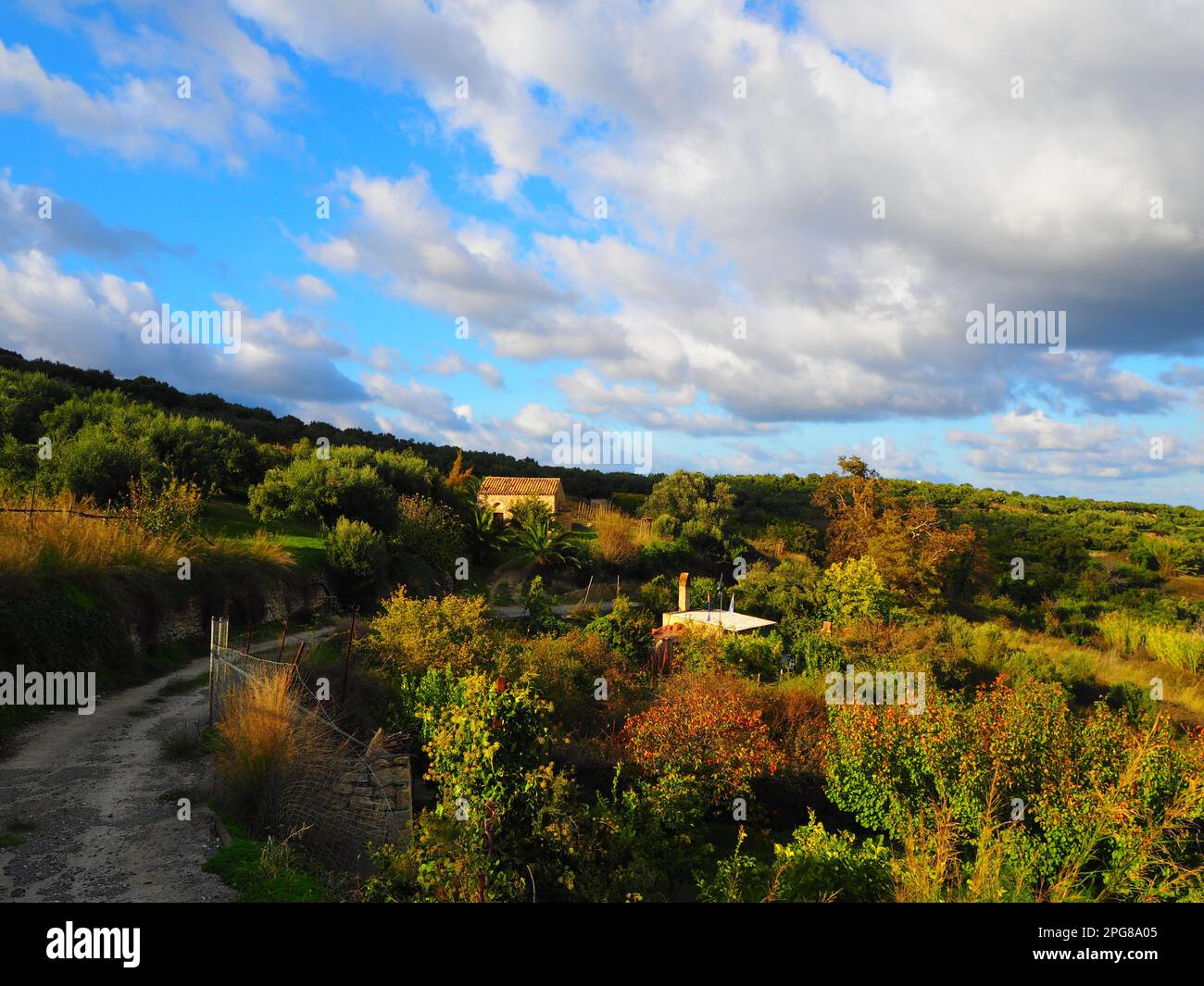 Creta en un viaje por carretera, Mar Mediterráneo, Viajes Grecia Foto de stock