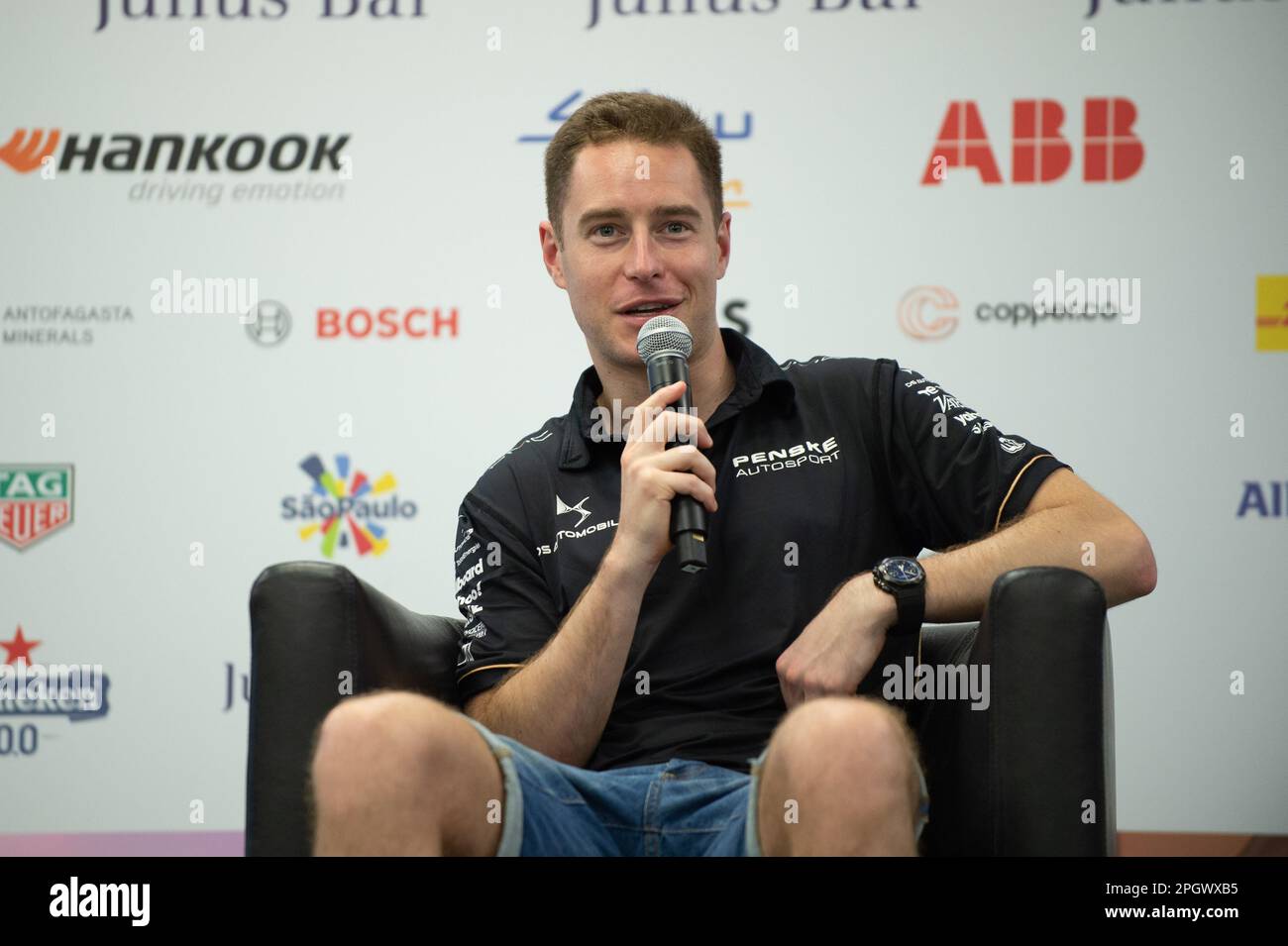 São PAULO, SP - 24.03.2023: EPRIX DE São PAULO - Stofeel Vandoorne (BEL ...