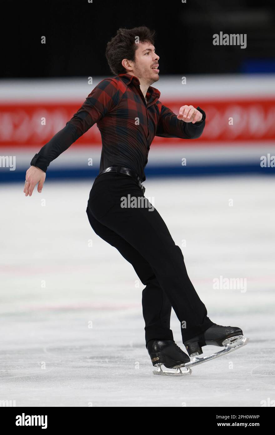 Keegan MESSING of Canada performs during men's free skating (FS) of
