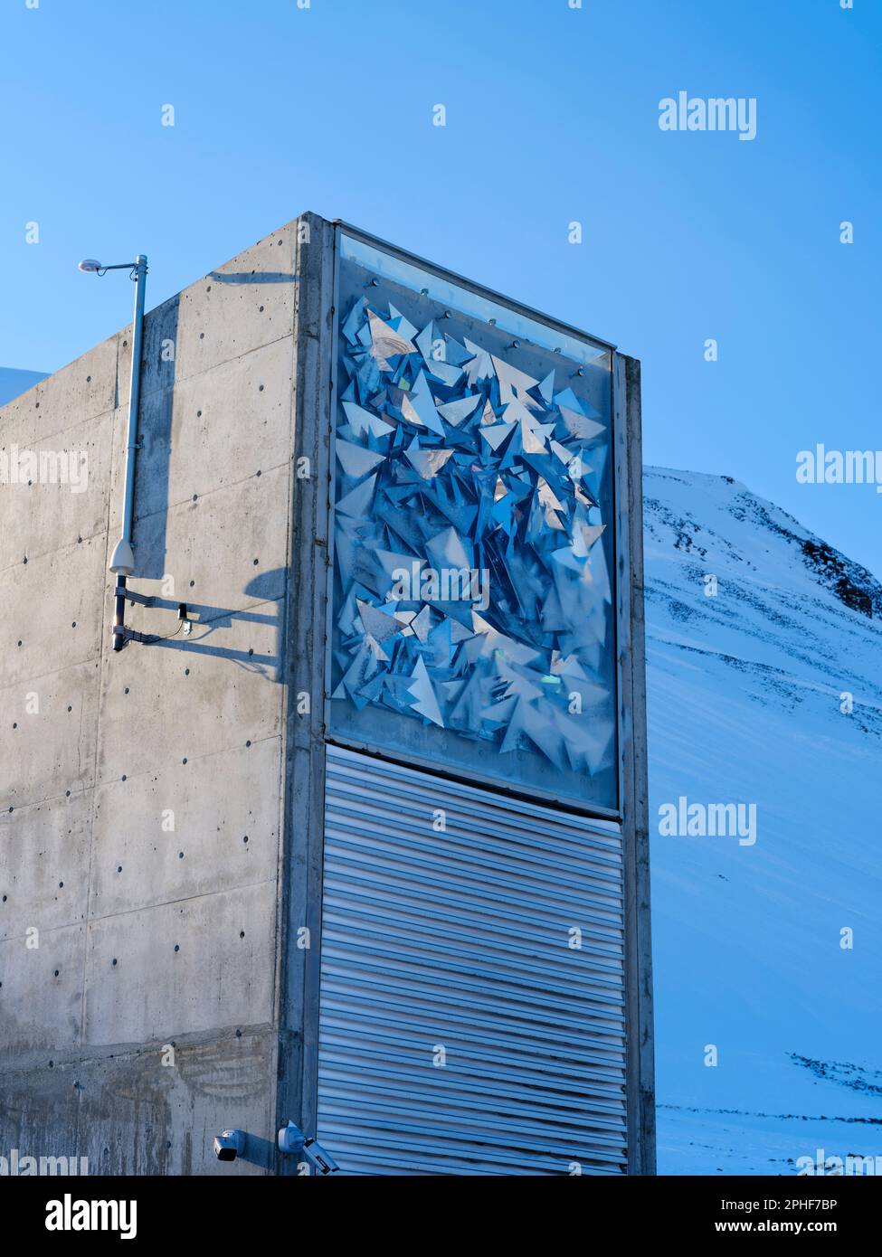 Refugio de Semillas Global Svalbard, Saatgut Tresor. Longyearbyen, die