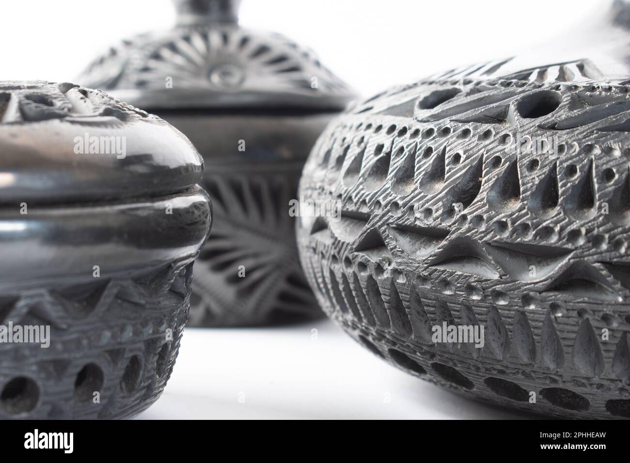 Artesanía típica mexicana. Primer plano, destacando la textura de un