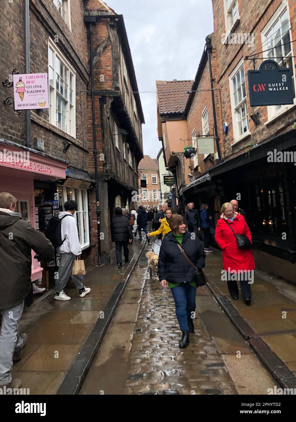 The Shambles es uno de los monumentos más famosos de York con su calle