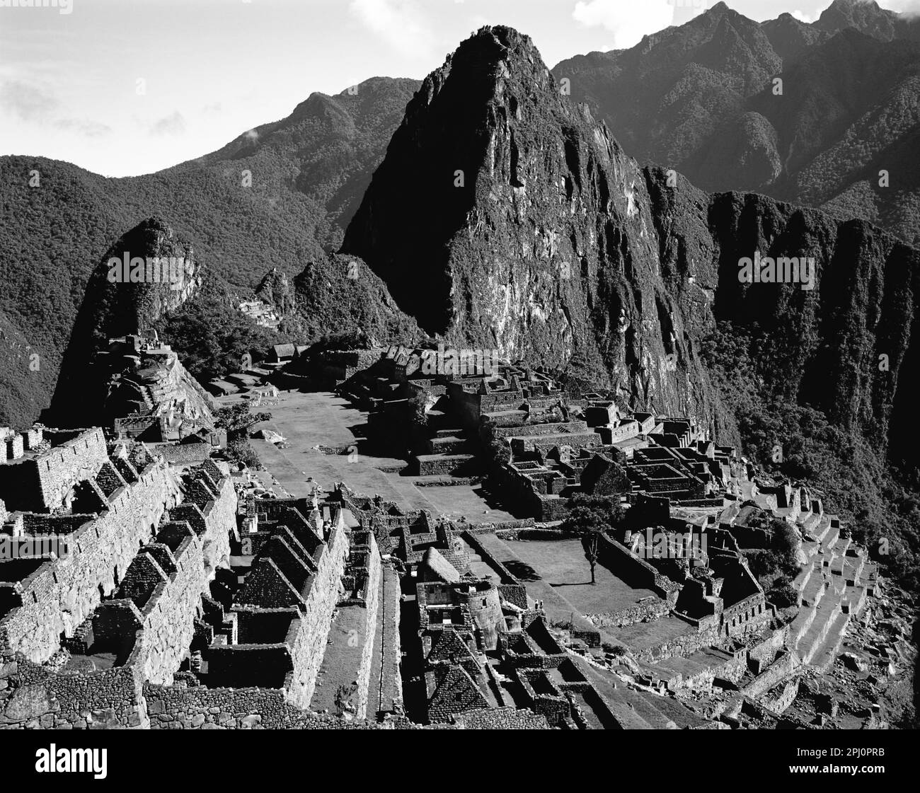 Machu Picchu- Perú Patrimonio de la Humanidad de la UNESCO Foto de stock