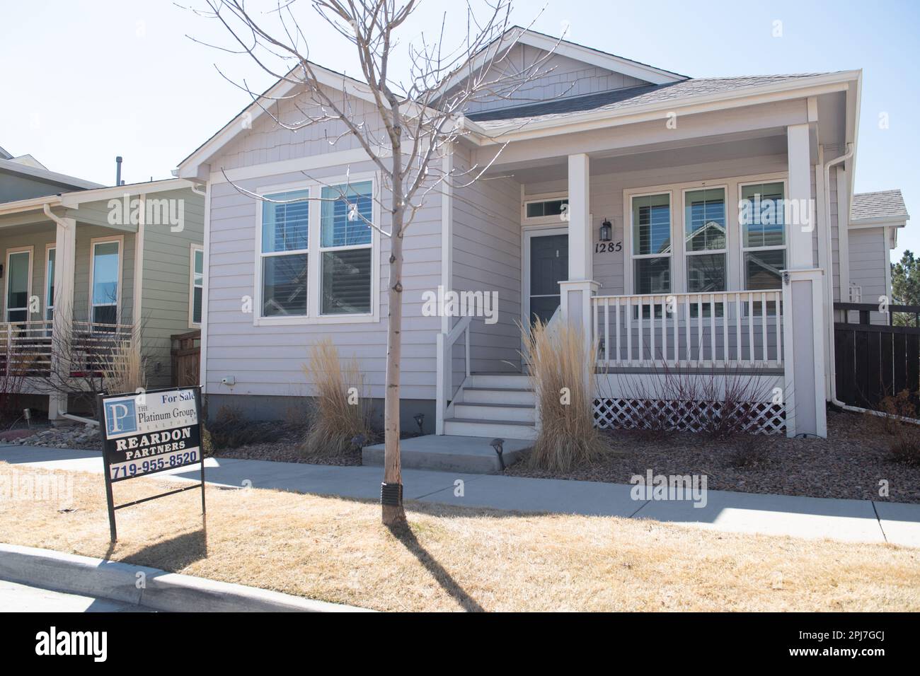 Casas en venta en colorado springs fotografías e imágenes de alta