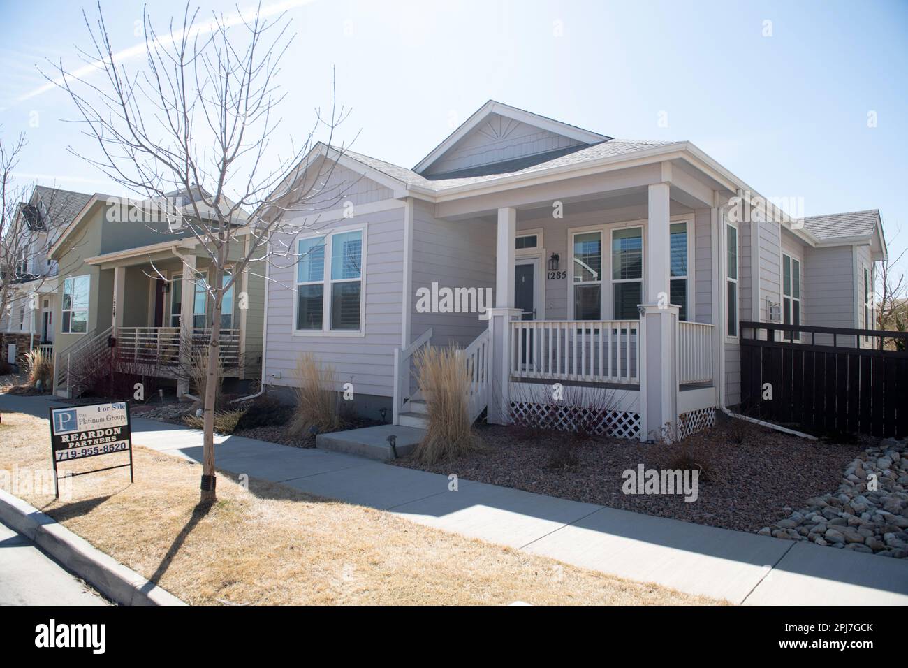 Casas en venta en colorado springs fotografías e imágenes de alta