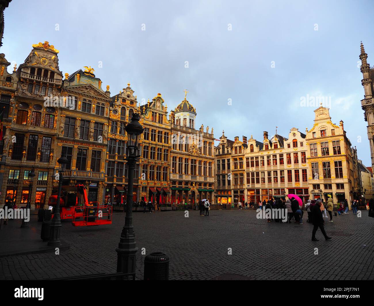 City Trip al corazón de Europa, Bruselas, Bélgica Foto de stock