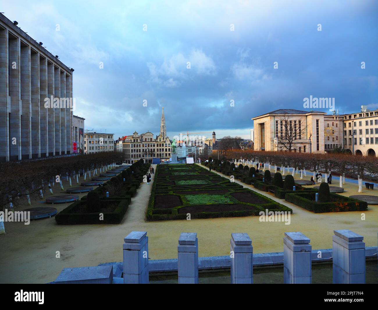 City Trip al corazón de Europa, Bruselas, Bélgica Foto de stock