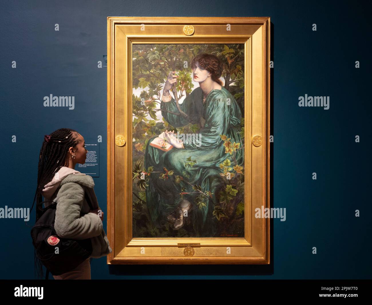 Tate Britain, Londres, Reino Unido. 4th de abril de 2023. The Rossettis,  una gran exposición que traza el romance y el radicalismo de la generación  Rossetti en 150 pinturas y dibujos, así