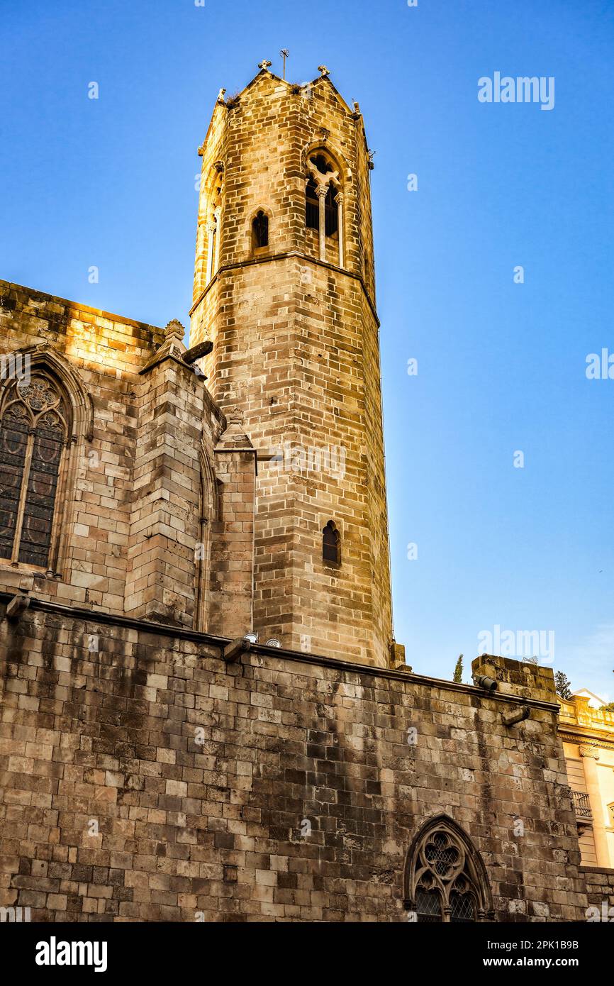 Torre de la capilla de Santa Agata (también conocida como Capilla Lings) en el Palacio Real. Foto de stock