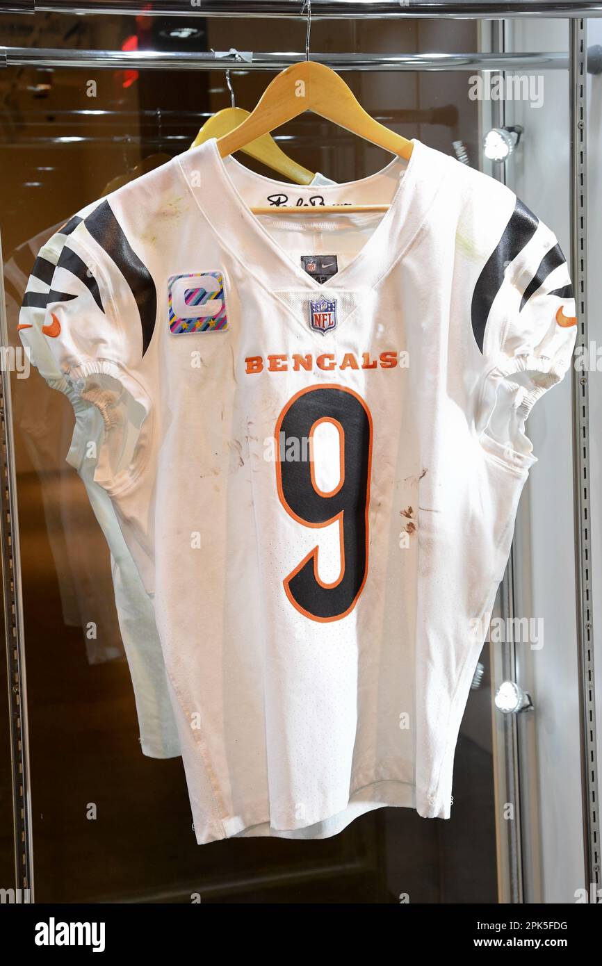 Joe Burrow Cincinnati Bengals Autographed White Nike Color Rush