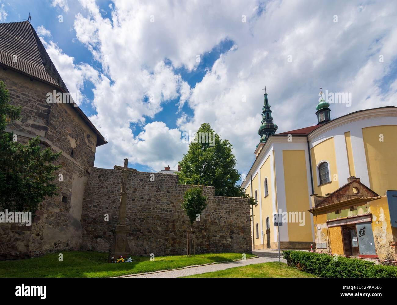 Novy Jicin (Neu Titschein, Neutitschein), Iglesia de la Asunción de la