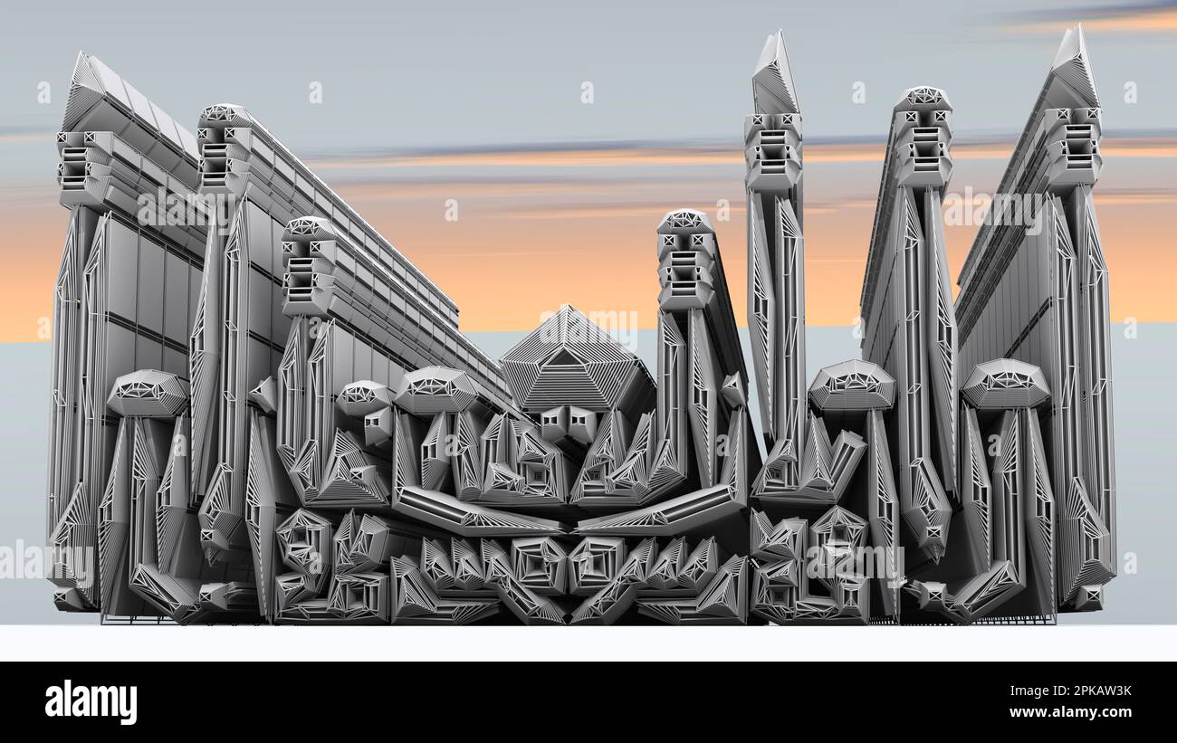 Ilustración en letras árabes que dice Ali es el Wali de Allah. El Imam