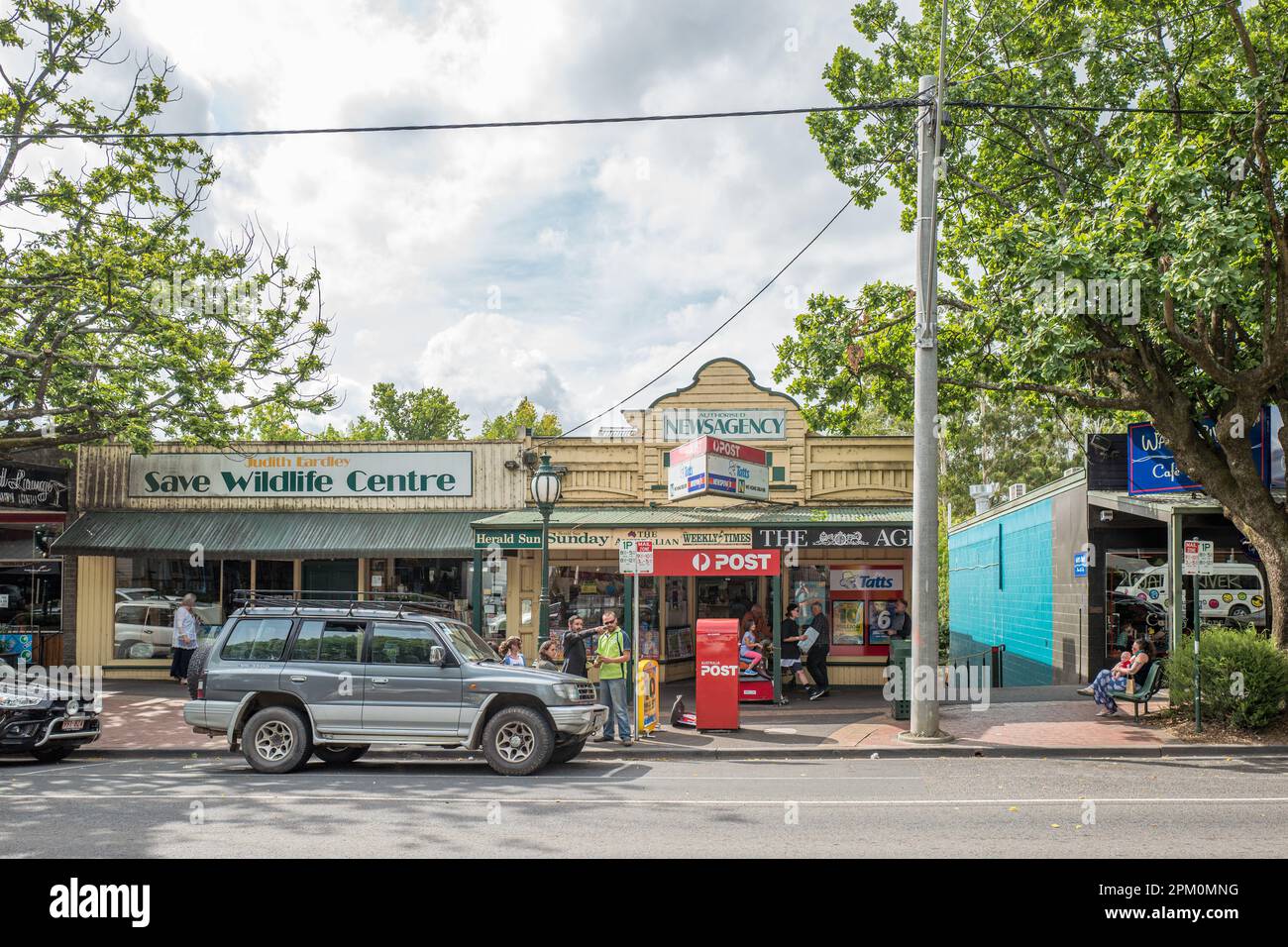 Healesville es una de las principales ciudades del valle de Yarra, que
