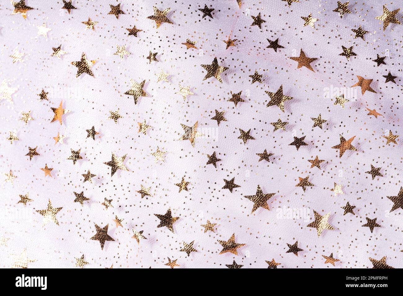 Fondo de tul transparente con estrellas en tul blanco Fotografía de stock -  Alamy