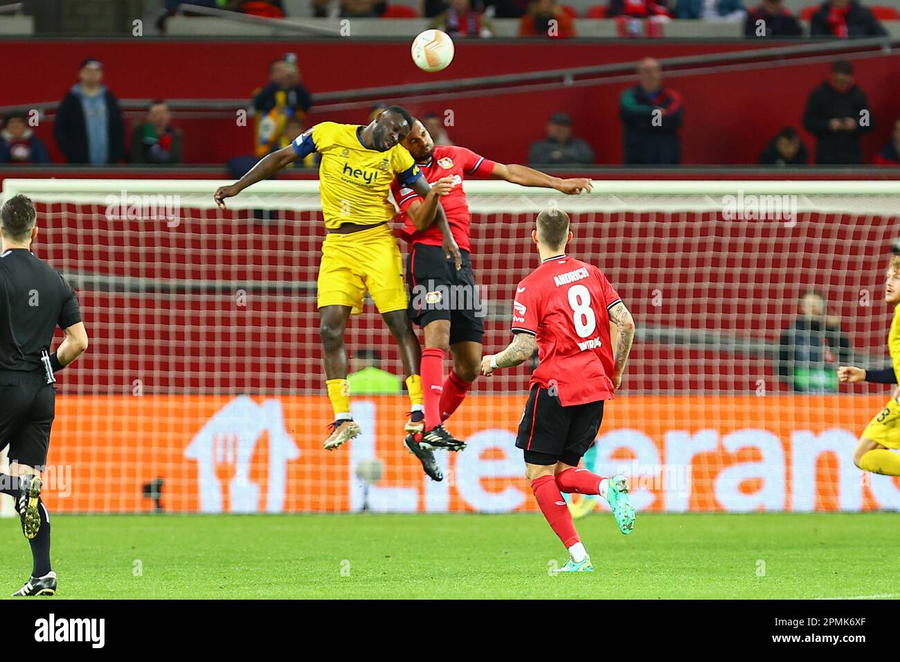 GER, Bayer 04 Leverkusen vs. Union SaintGilloise, Fussball, UEFA