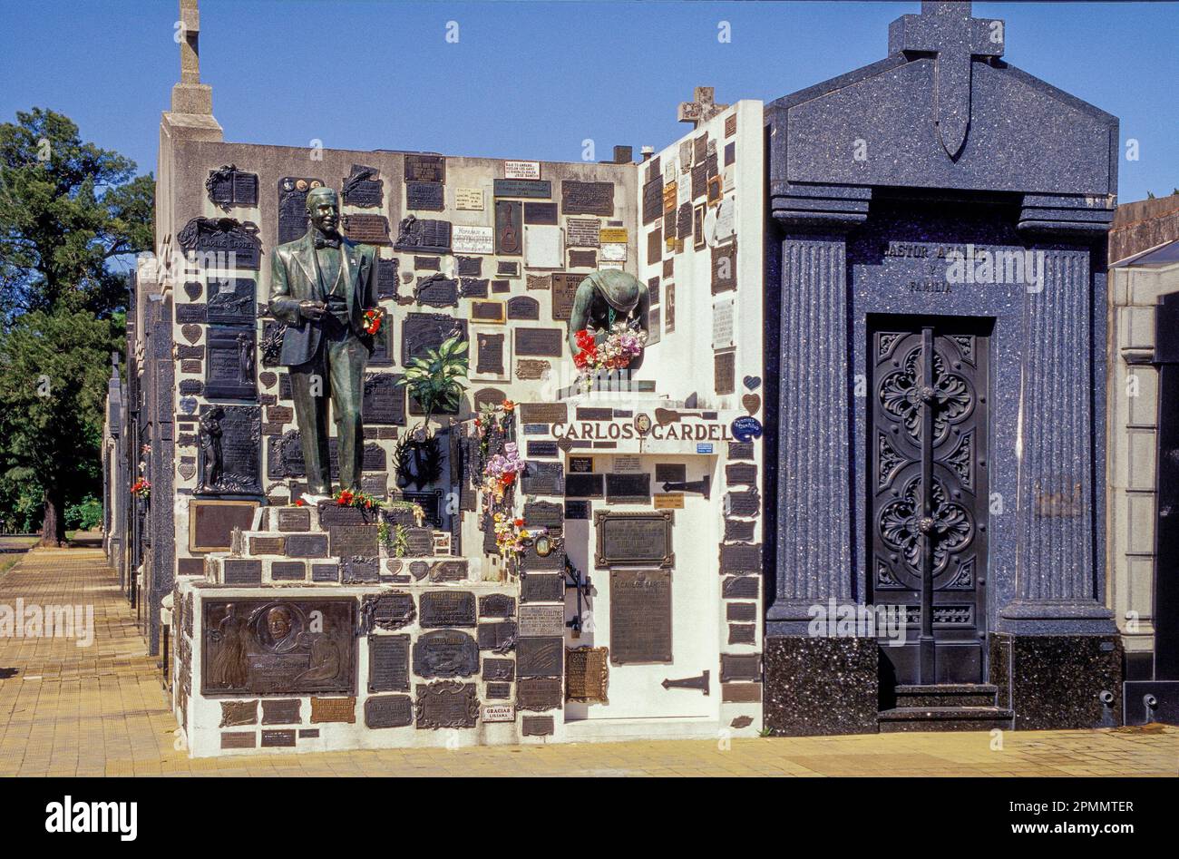 Argentina, Buenos Aires Cemetary Chacarita es un sitio donde muchos