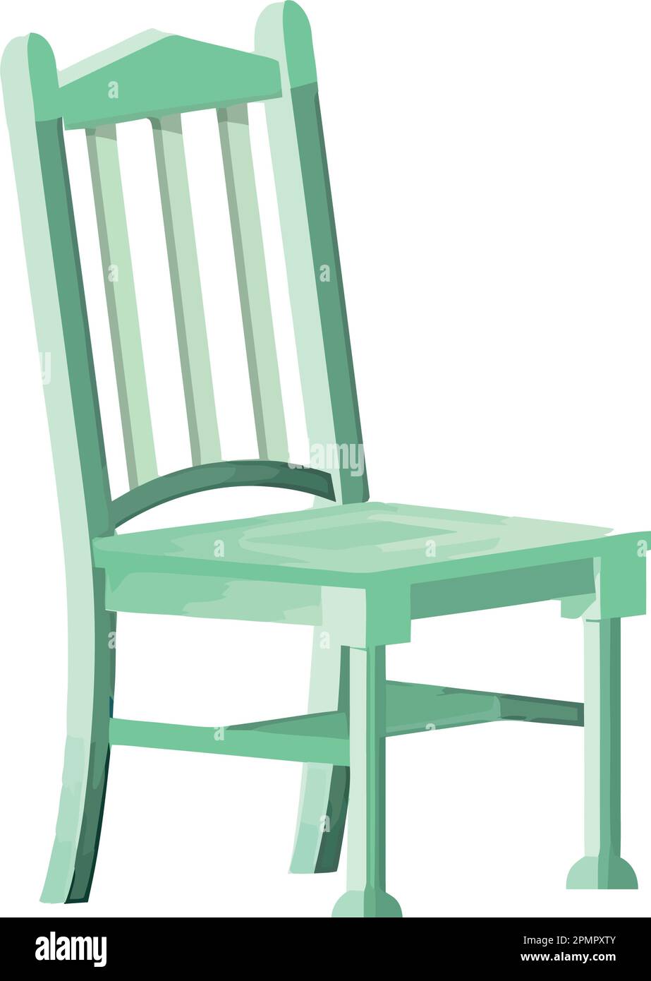 Festival Obstinado Conquistar Diseño de silla de madera para sentarse cómodamente Imagen Vector de stock  - Alamy