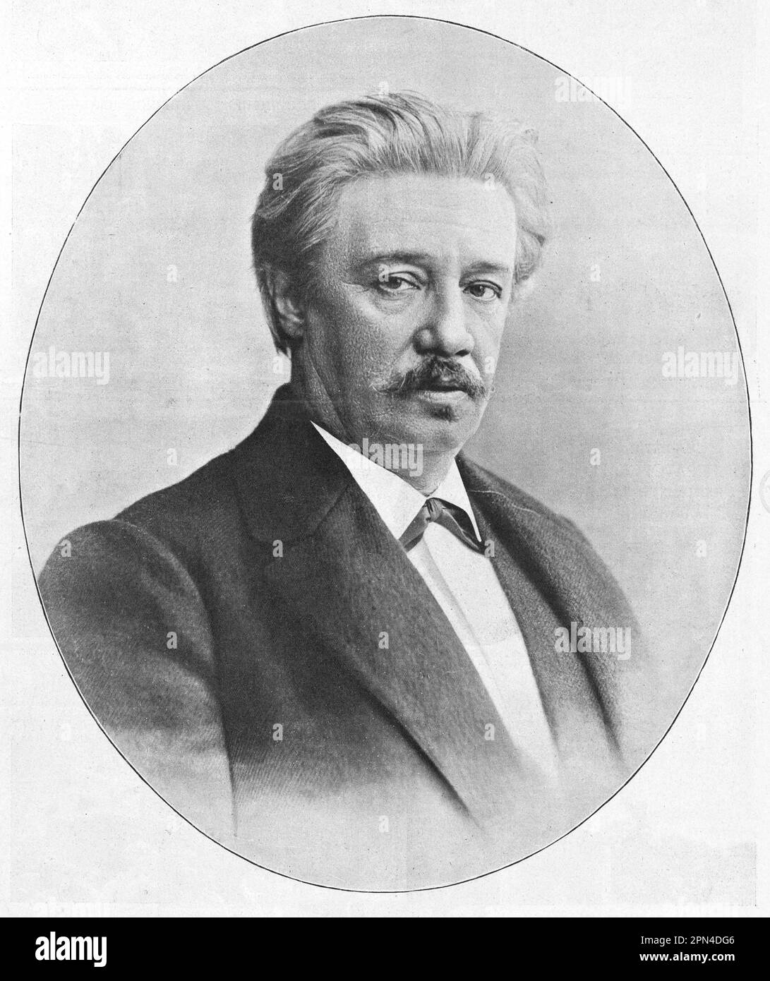 Prov Mikhailovich Sadovsky (Jr.). Foto de 1910. Prov Mikhailovich Sadovsky (junior) (1874 - 1947) - Ruso, actor soviético, director de teatro. Artista Popular de la URSS (1937). Premio Stalin (1943). Cavalier de dos órdenes de Lenin (1937, 1945). Foto de stock