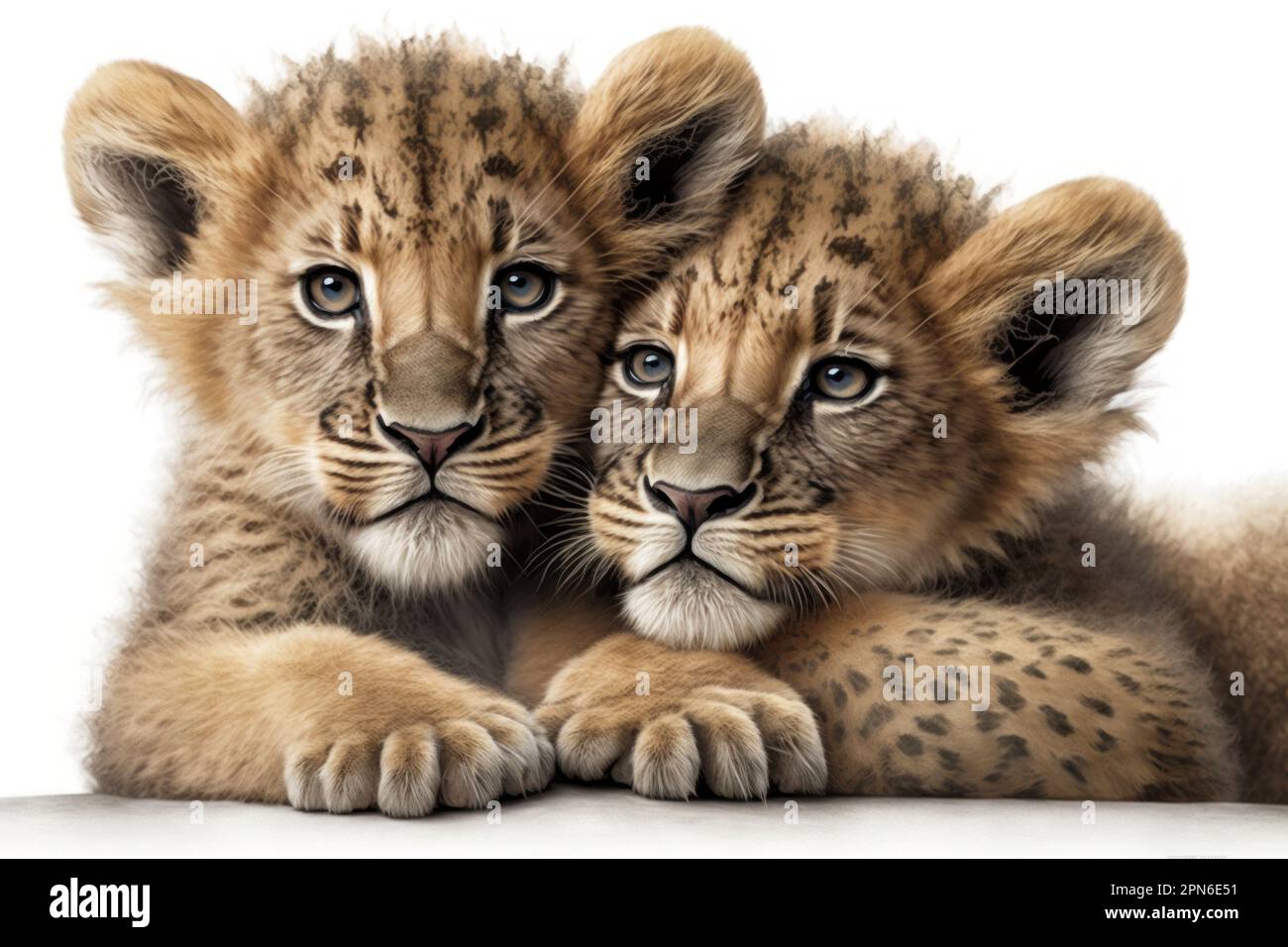 Leones de piel Imágenes recortadas de stock - Alamy