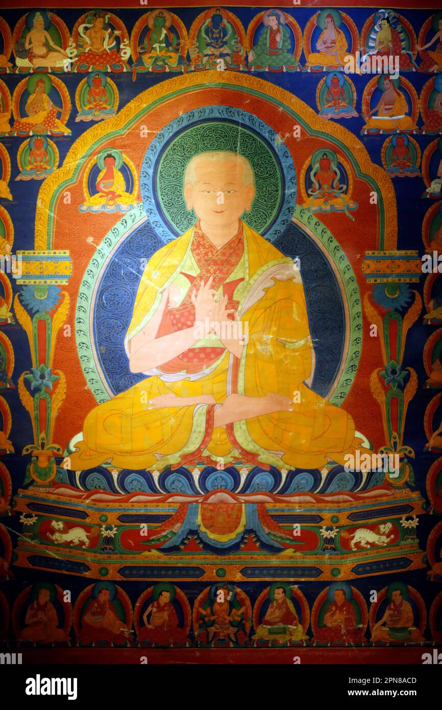 Tibetan thangka paintings fotografías e imágenes de alta resolución - Alamy