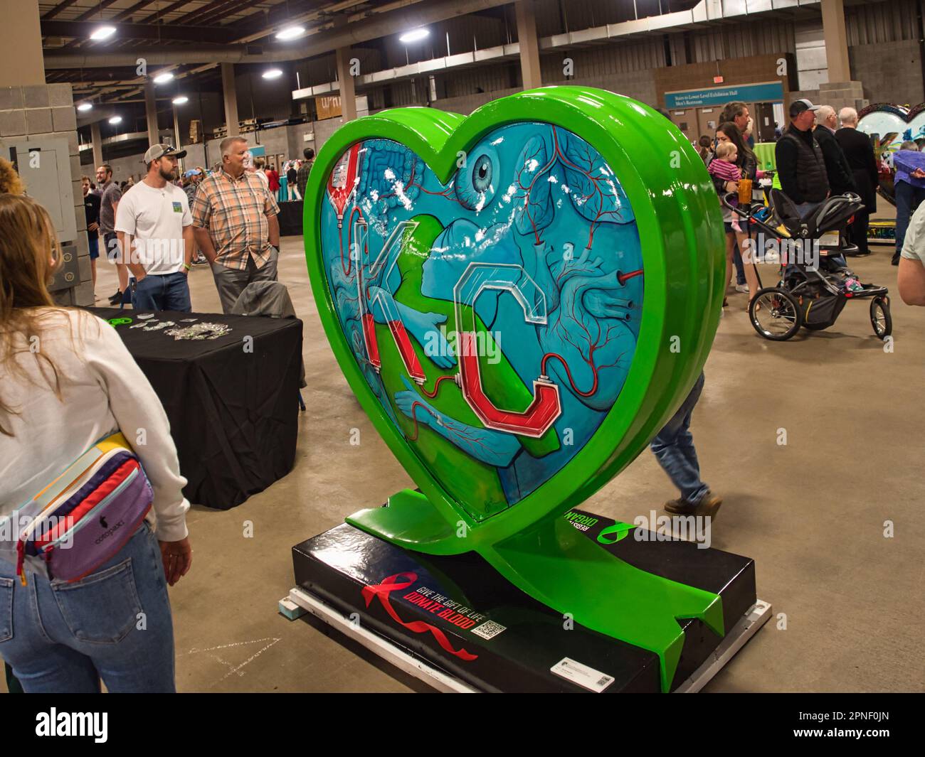 Kansas City, Missouri 15 de abril de 2023 Desfile de Corazones KC