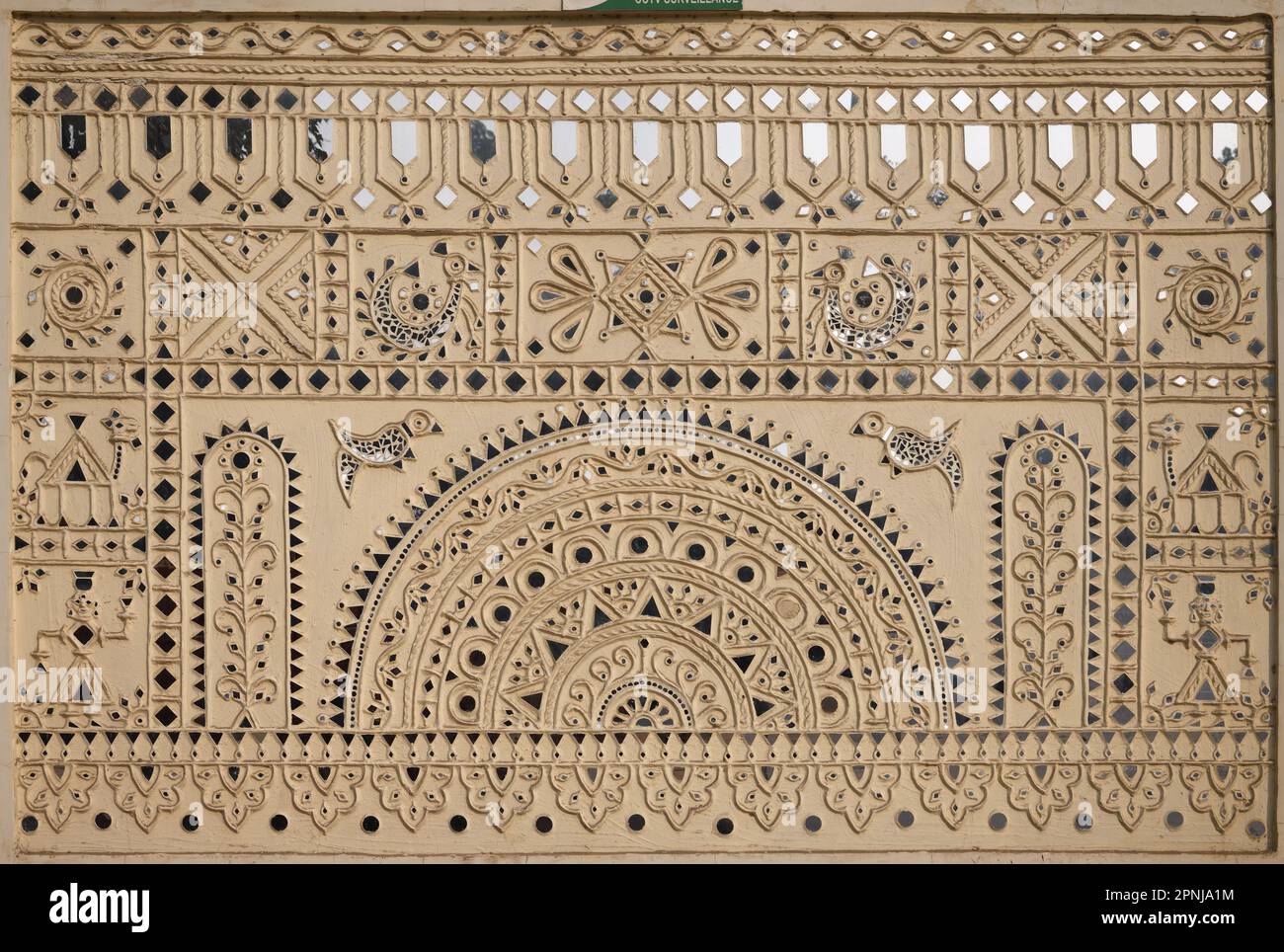 El trabajo de MudMirror se conoce comúnmente como trabajo Lipan o