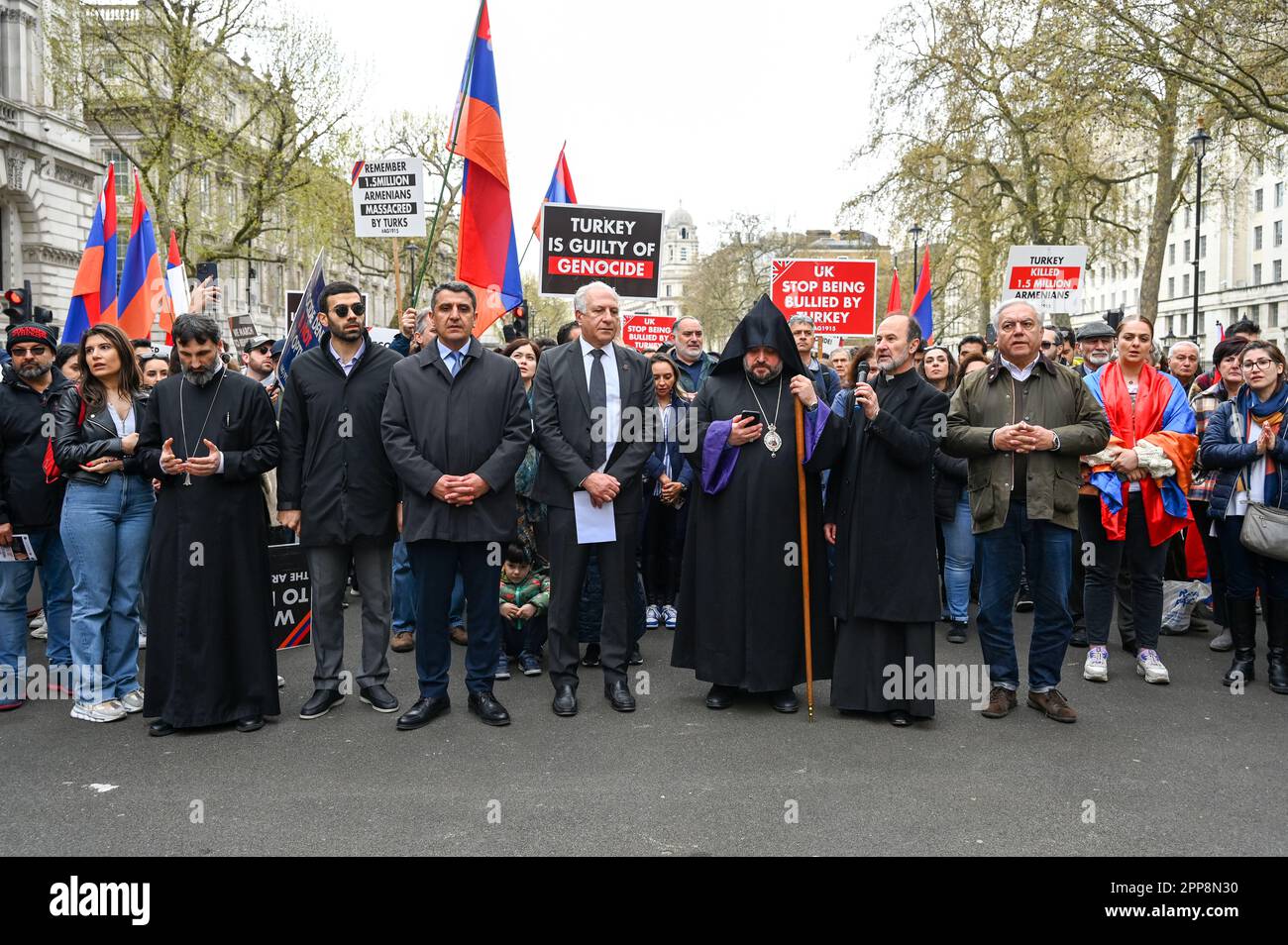 Marcha anual para conmemorar la muerte de 1,5 millones de cristianos