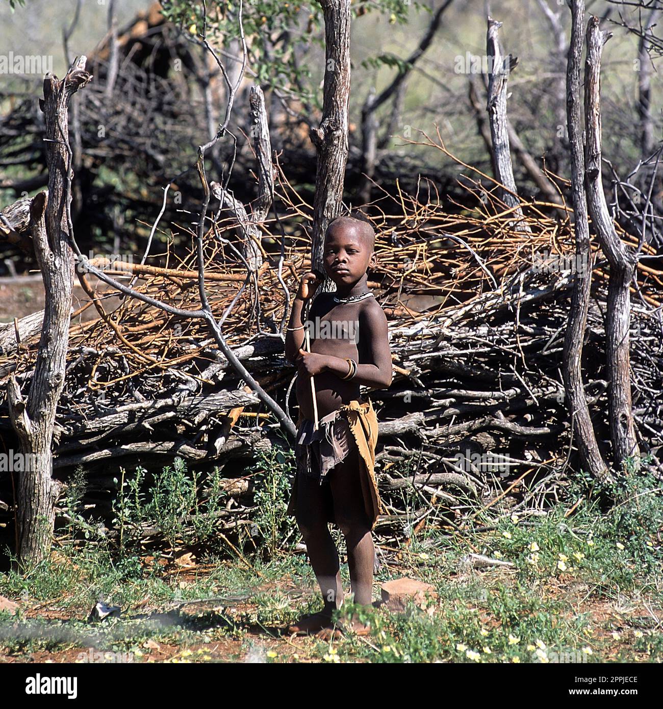 La gente Himba Foto de stock