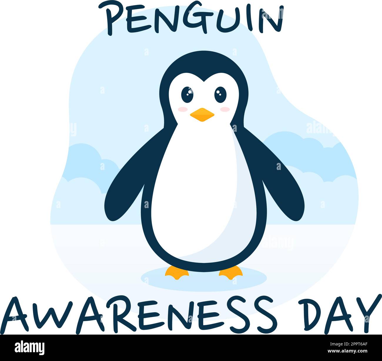 Happy Penguin Awareness Day el 20th de enero para mantener la población