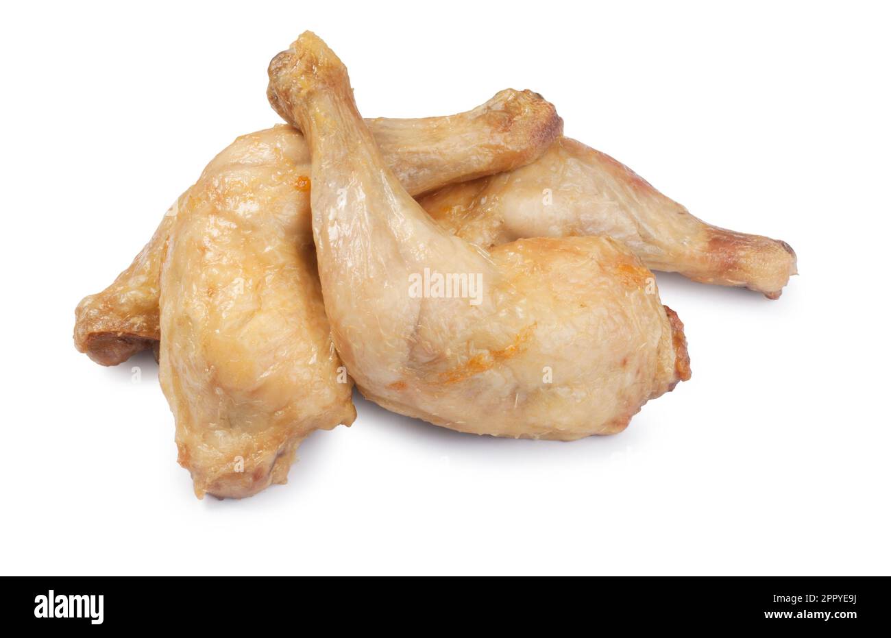 Patas de pollo cocido - John Gollop Foto de stock