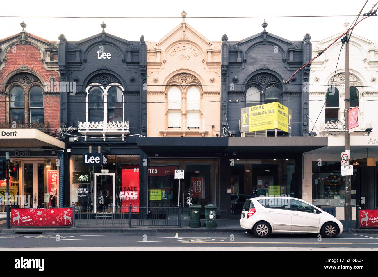 Arquitectura en Melbourne Foto de stock